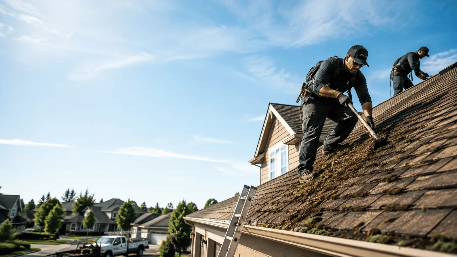 Roof Moss Removal in Middleton, MI near me